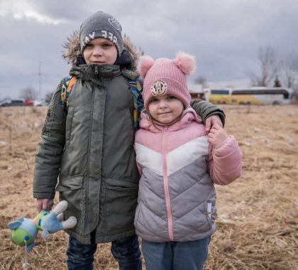 Ukraine : « Notre priorité est de protéger les enfants et éviter le traumatisme »