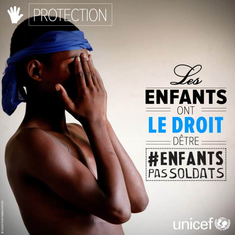 Enfants Soldats - UNICEF