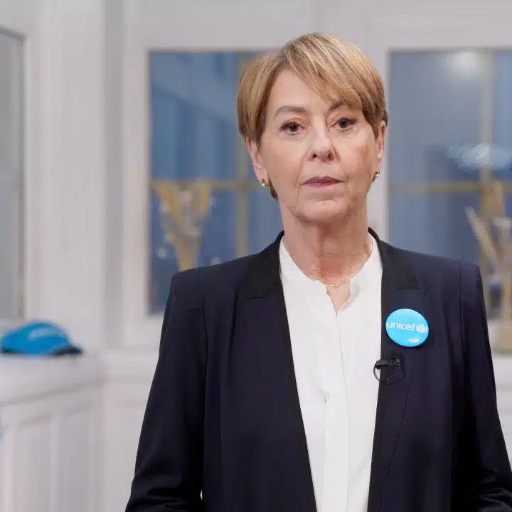 Adeline Hazan, Présidente de l'UNICEF France