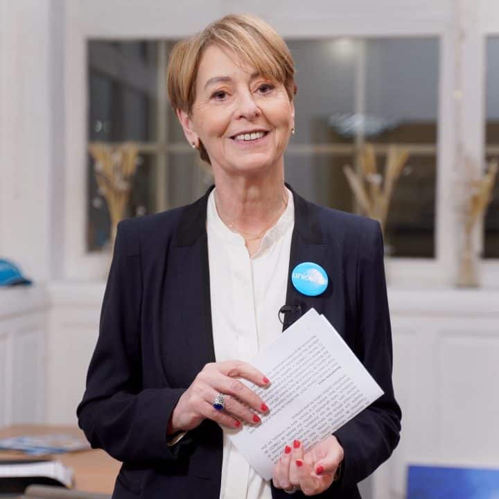 Adeline Hazan, Présidente de l'UNICEF France