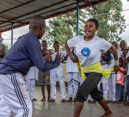 En RDC, renouer avec l’enfance grâce à la Capoeira