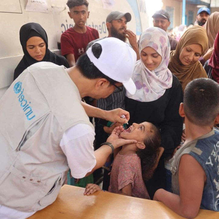 vaccination polio Gaza