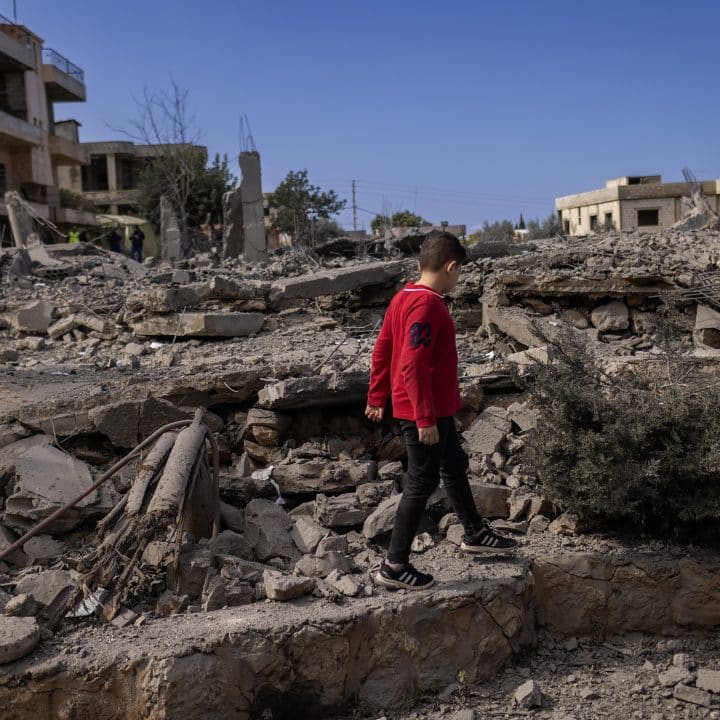 liban attaques maison détruite enfant